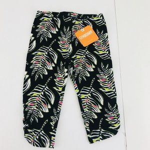Zebra Fern leggings NWT